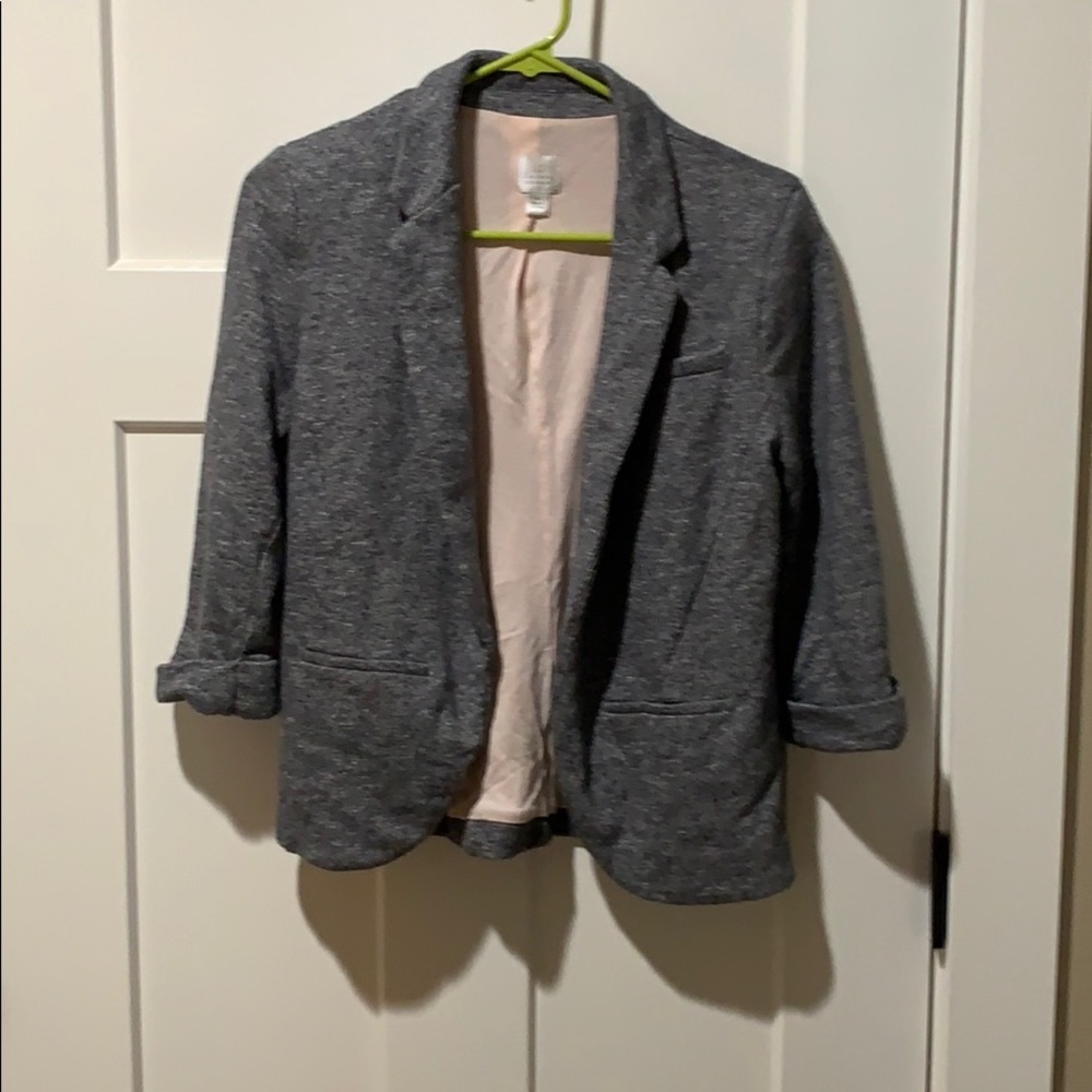 Lauren Conrad soft Gray blazer